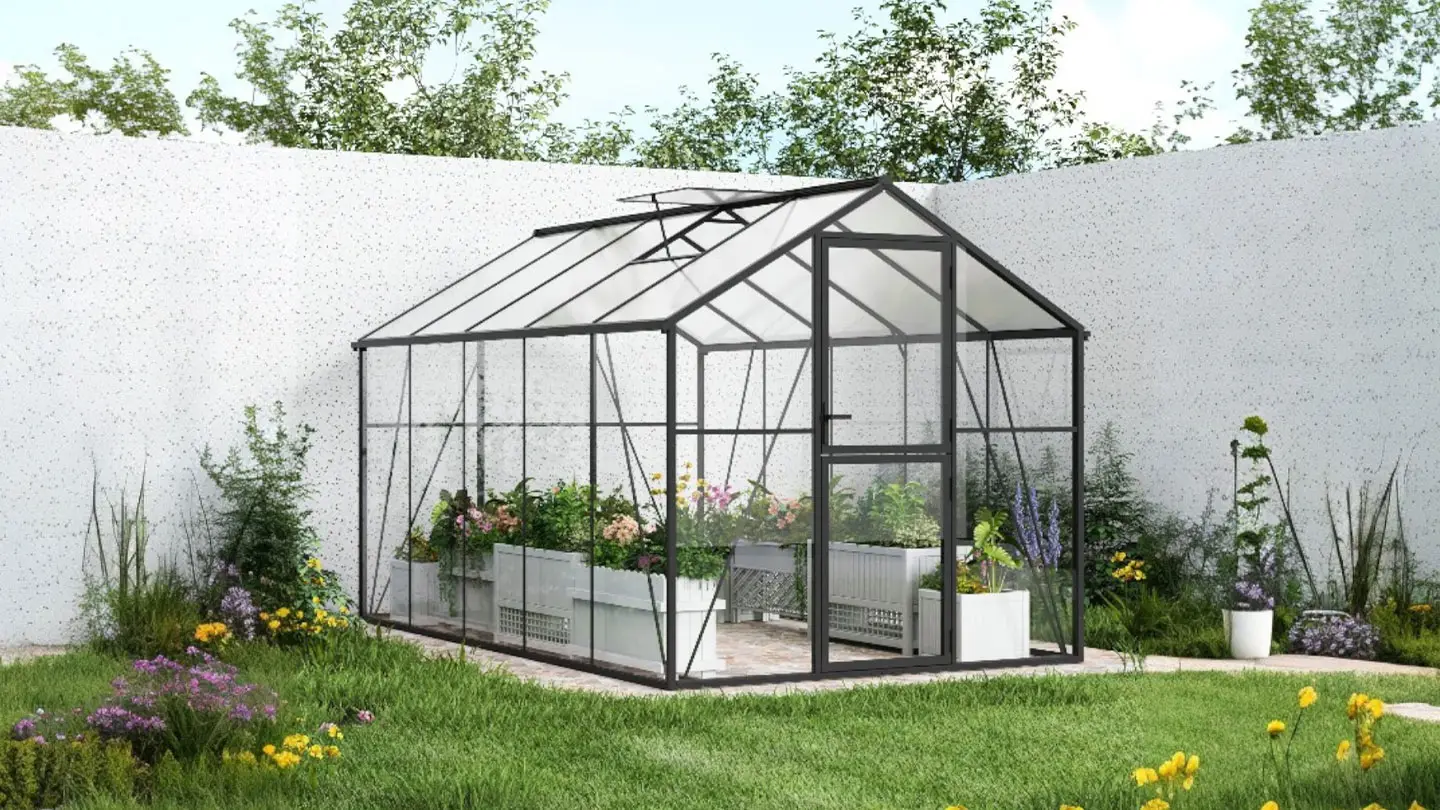 Stort 10x8 Drivhus