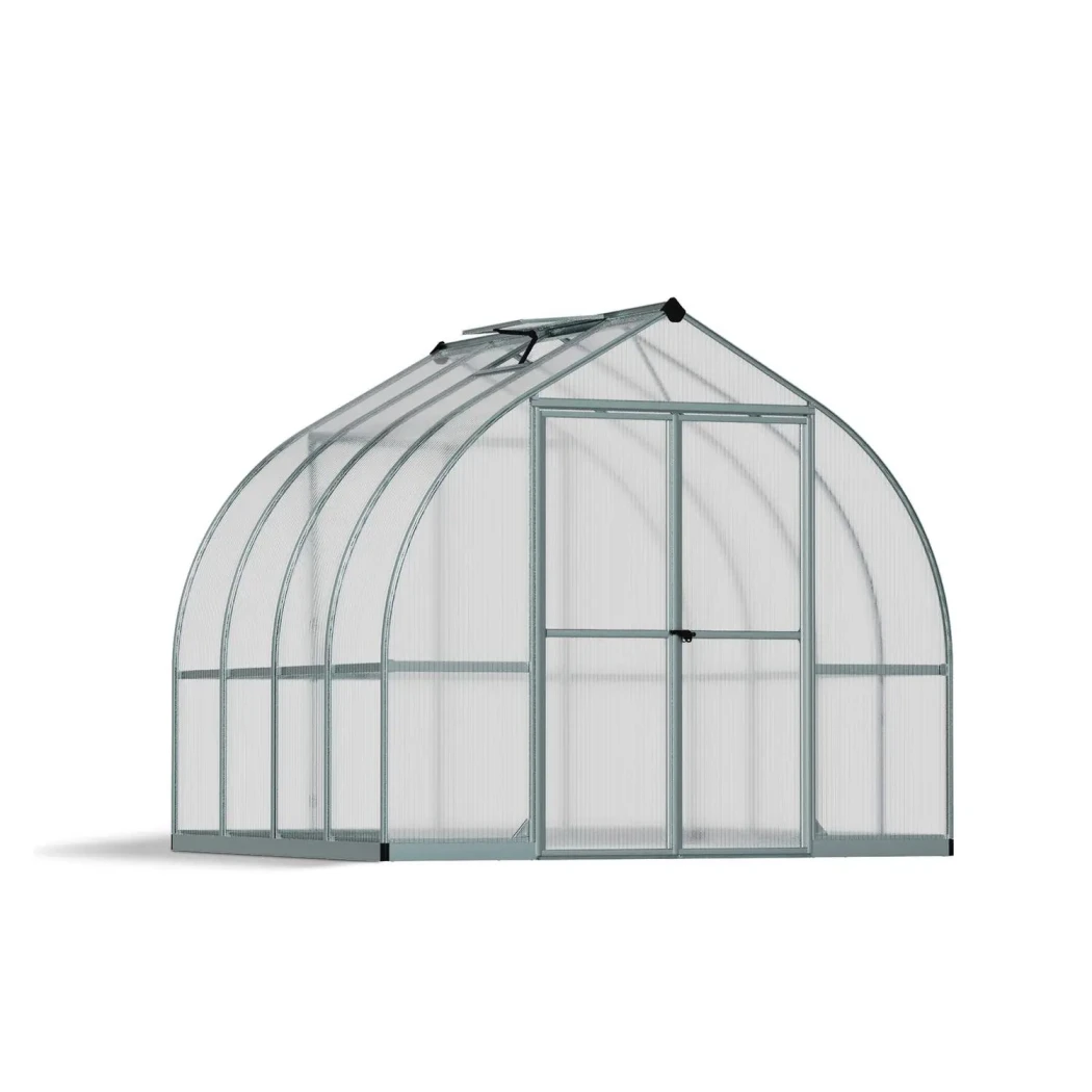 Drivhus Bella 6 m2 - Sølv | Drivhus-shop.dk | Drivhus |