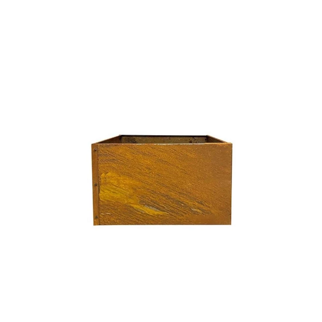 Plantekasse i Cortenstål – 60 x 40 x 40 cm
