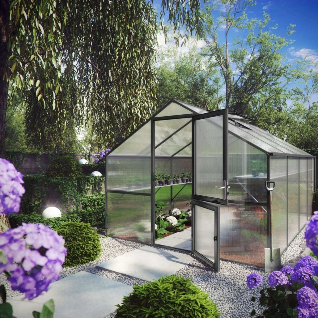 Greenhouse Orchidee IV, anthracite-grey | Drivhus-shop.dk | |