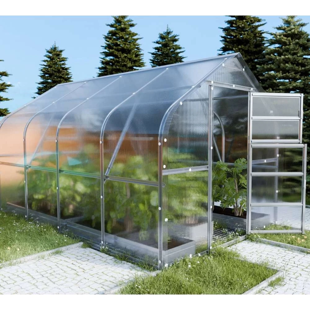 KLASIKA Drop drivhus 2,5 x 4 m (10 m2) | Drivhus-shop.dk | Drivhus |