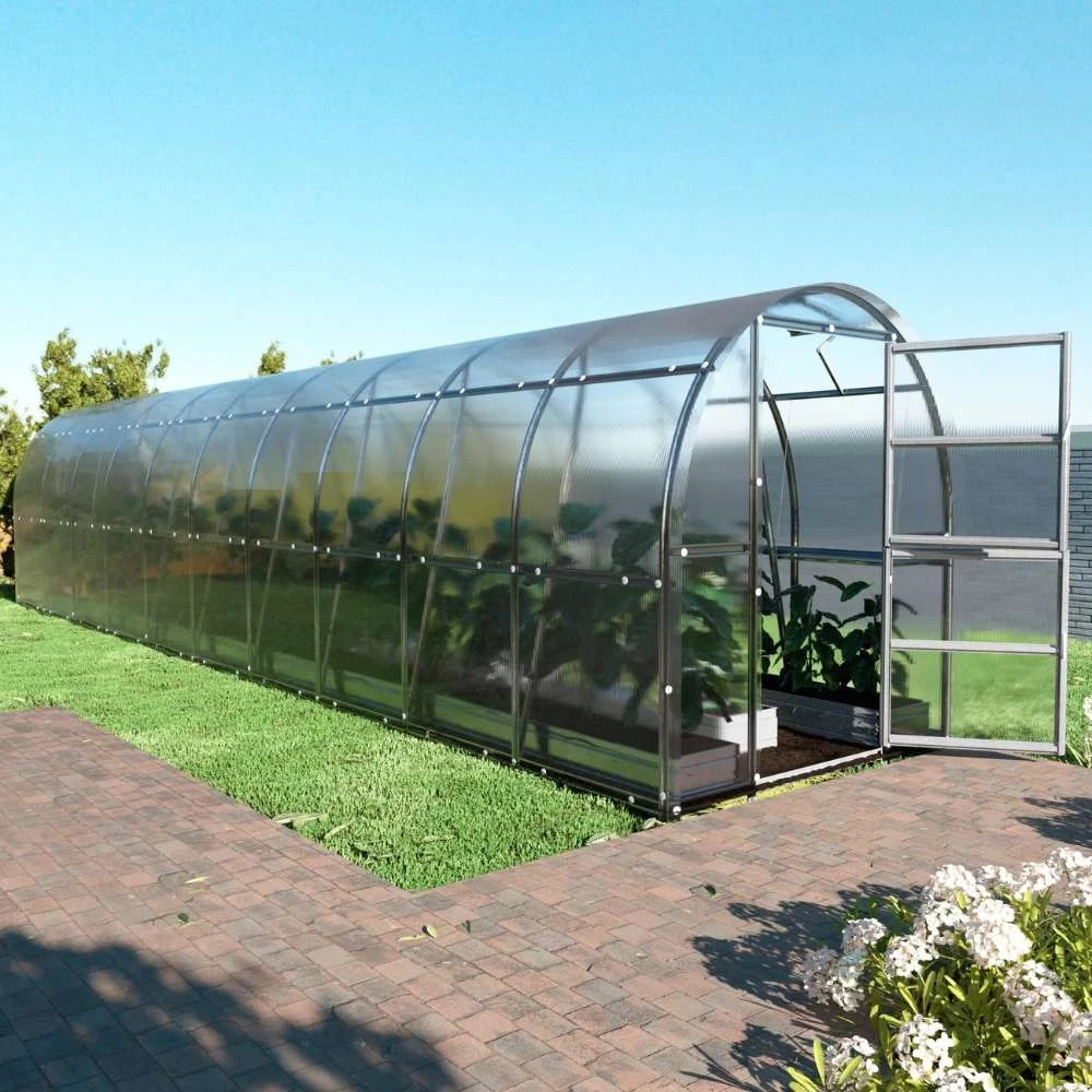 KLASIKA SLIM drivhus 2 x 10 m (20 m2) | Drivhus-shop.dk | Drivhus |