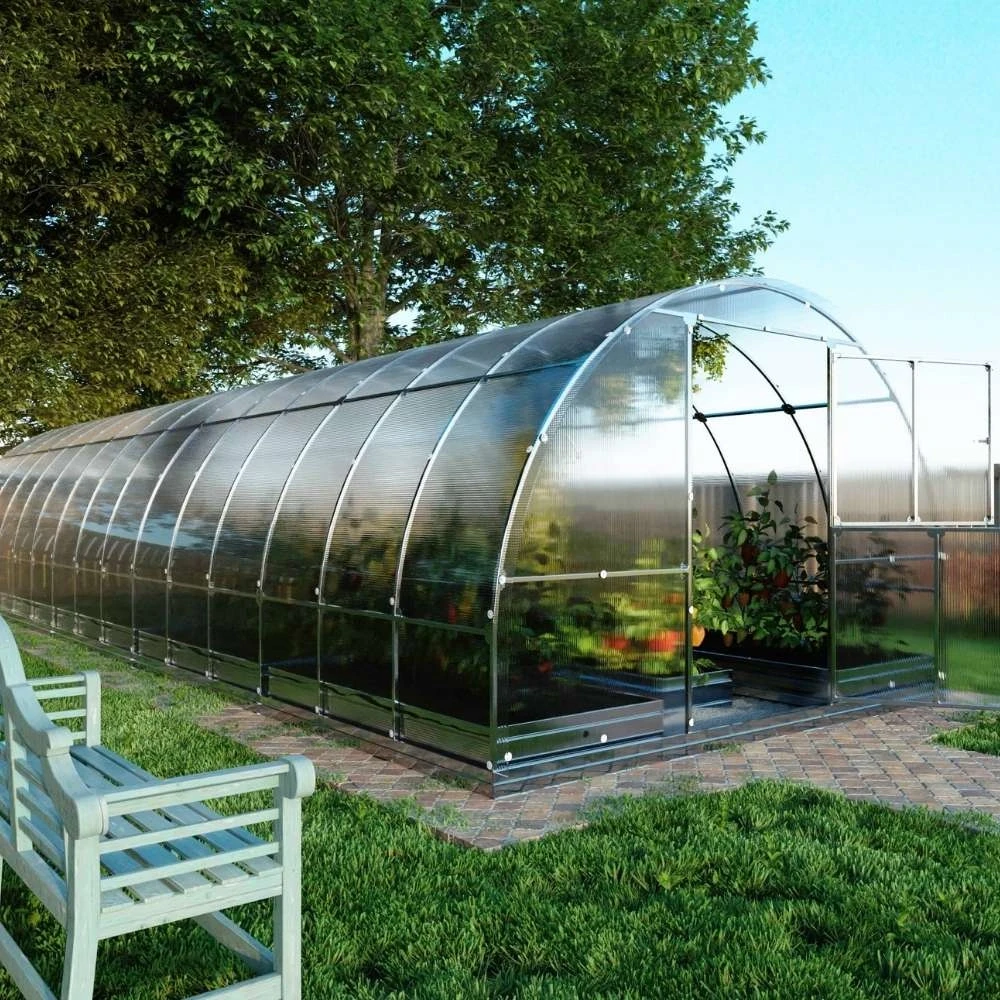 TUBE Arch Drivhus 3 x 10 m (30 m2) | Drivhus-shop.dk | Drivhus |
