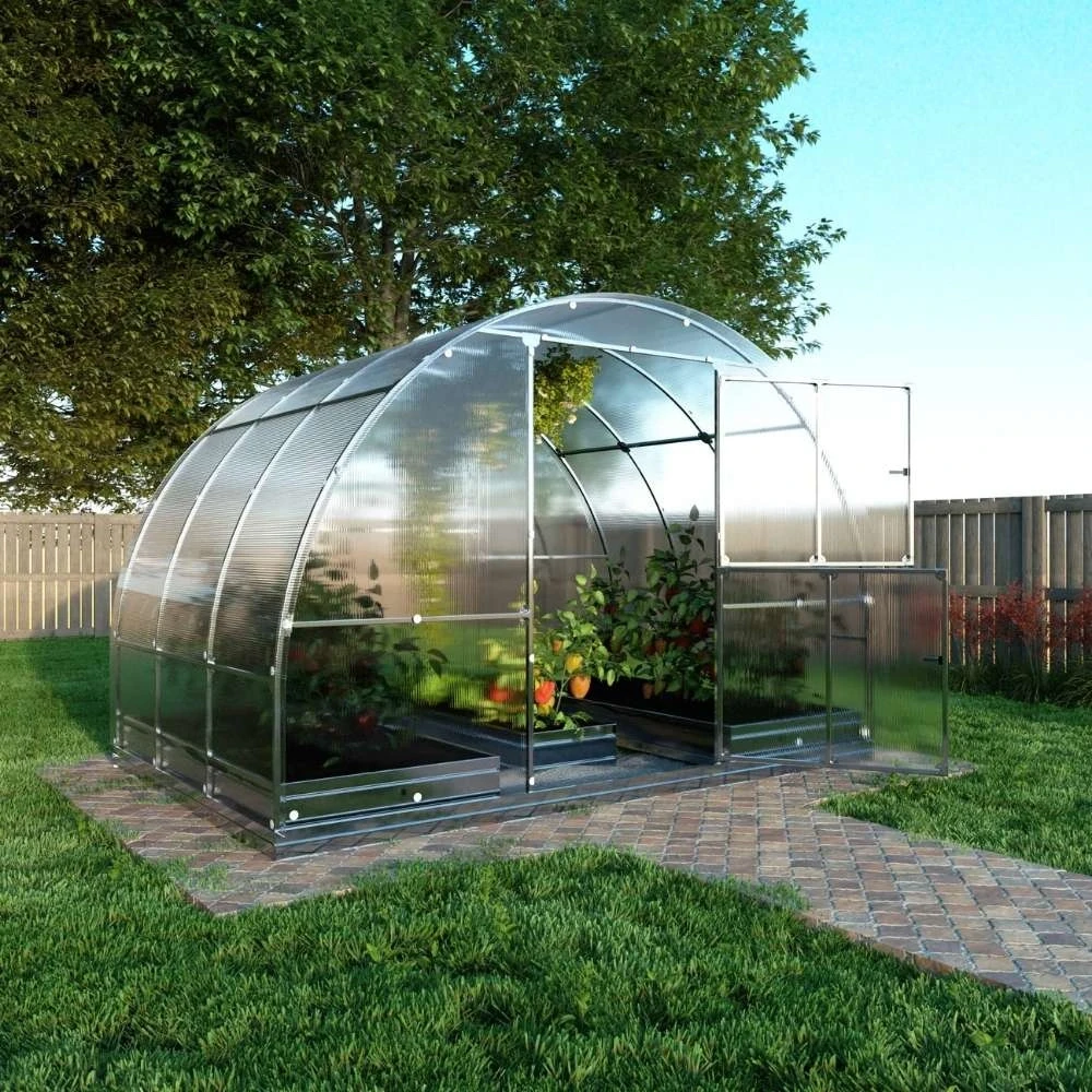 TUBE Arch Drivhus 3 x 2 m (6 m2) | Drivhus-shop.dk | Drivhus |