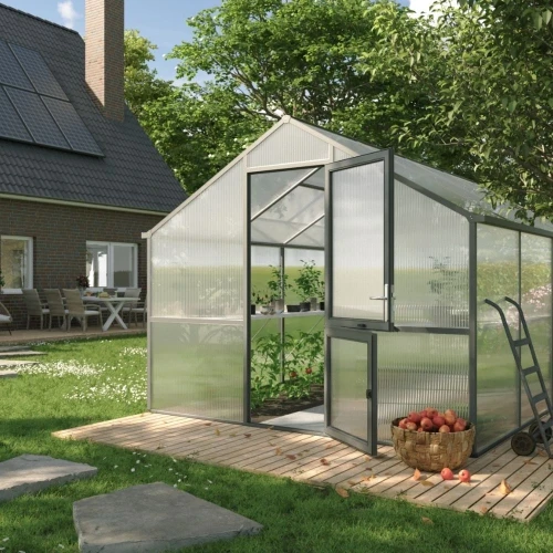 Greenhouse Nelke IV, anthracite-grey Greenhouse Nelke IV, anthracite-grey