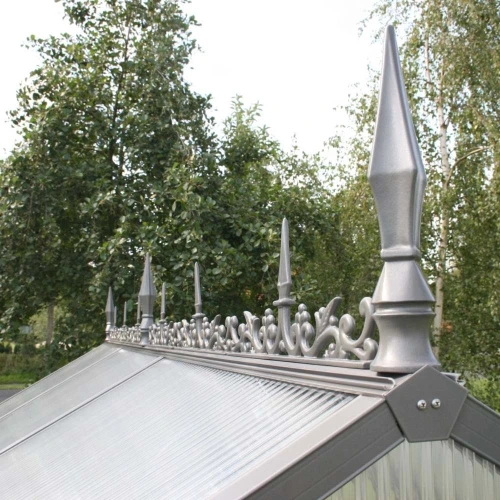 Ridge onamentation for greenhouse type III, anthracite-grey Ridge onamentation for greenhouse type III, anthracite-grey