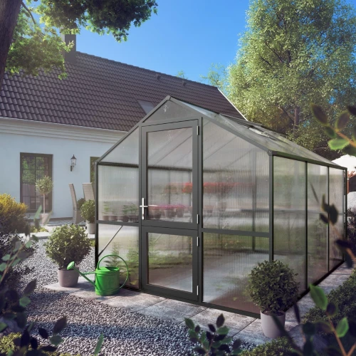 Greenhouse Rose III, anthracite-grey Greenhouse Rose III, anthracite-grey