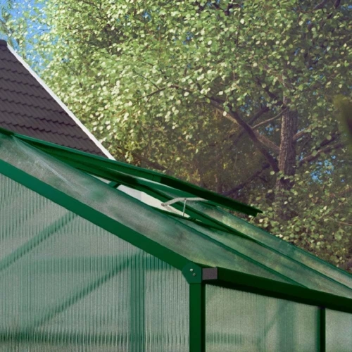 Additional skylight, moss green, for 16 mm greenhouse Additional skylight, moss green, for 16 mm greenhouse