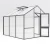 Greenhouse Dahlie III, anthracite-grey