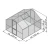 Greenhouse Orchidee III, anthracite-grey