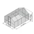 Greenhouse Orchidee IV, anthracite-grey