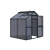 Greenhouse Galant II, only polycarbonate, fir green