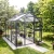 Greenhouse Galant III, 4 mm glass + polycarbonate, anthracite-grey