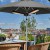 Sort parasol terrassevarmer