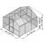 Greenhouse Nelke III, anthracite-grey