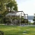 Greenhouse Novum II, 4 mm glass + polycarbonate, anthracite-grey