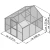 Greenhouse Novum III, only polycarbonate, blank