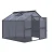 Greenhouse Novum III, only polycarbonate, anthracite-grey