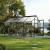 Greenhouse Novum IV, 4 mm glass + polycarbonate, anthracite-grey