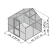 Greenhouse Rose II, anthrazit-grau