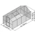 Greenhouse Rose IV, anthracite-grey
