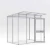 Greenhouse Santini II - small, anthracite-grey