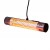 1500 W sort terrassevarmer