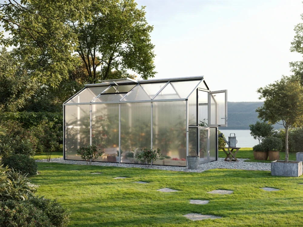 Drivhus i polycarbonat Drivhus i polycarbonat